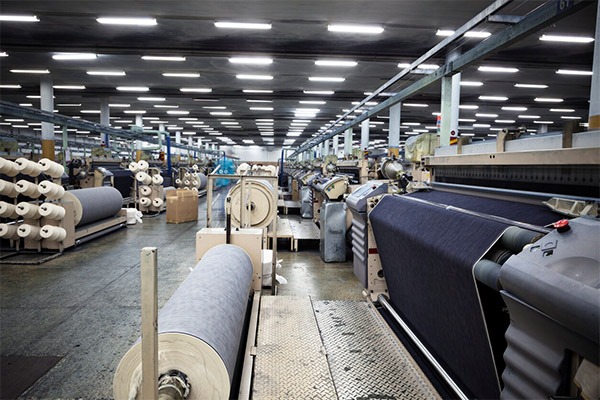 مصانع إنتاج قماش القطن الممتاز بمقادير كبيرة