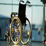 كرسي متحرك للمعاقين؛ قابل للطي عجلات 24 إنش (يدوي كهربائي) Wheelchair