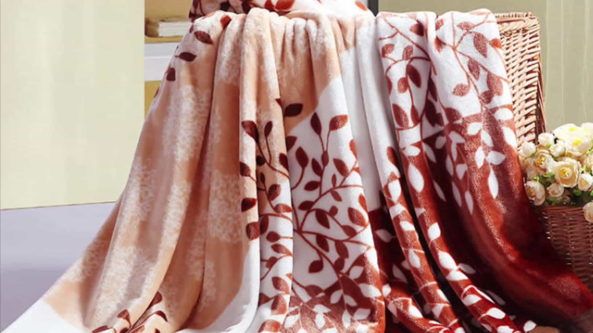 بطانية الصيني؛ شكل مخمل ناعم الالياف اعلى درجة العزل blanket