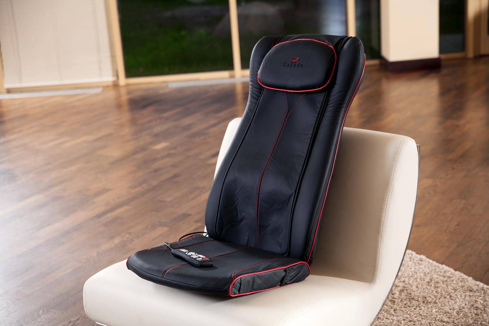 كرسي مساج للسياره (التدليك) اهتزاز حرارة تحسين الدورة الدموية Chair Massage