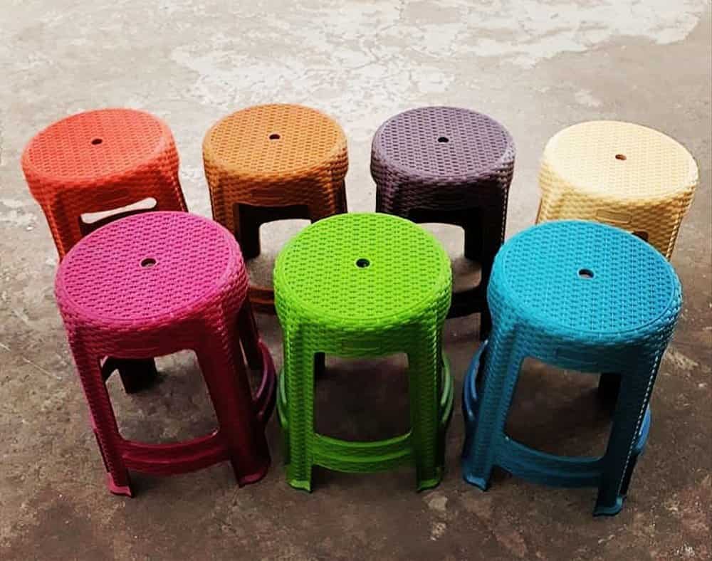 كرسي الحمام البلاستيك (أحادية الكتلة) خفيف مناطق الرطبة Polypropylene