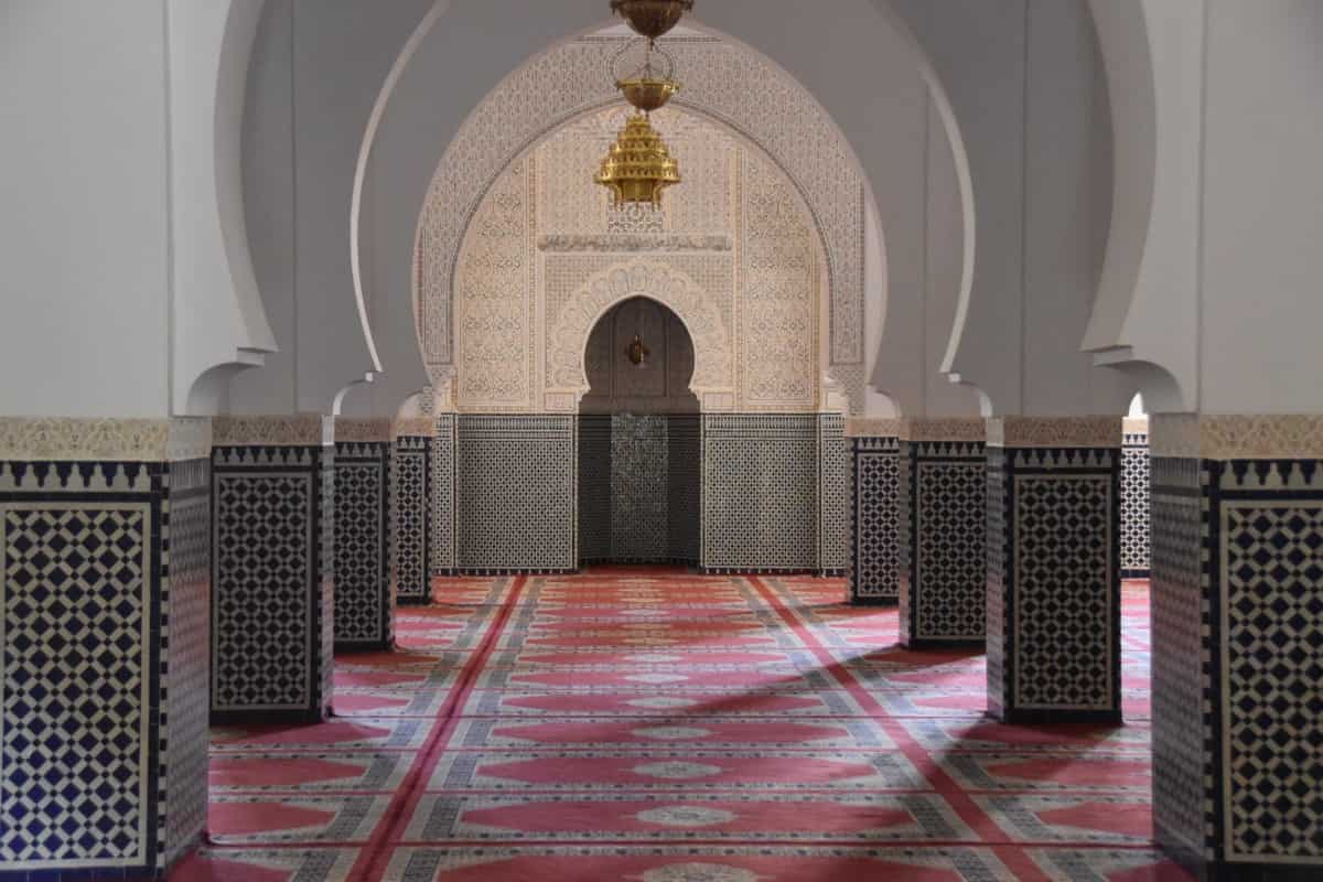 سجاد المساجد 2023؛ الاخضر الاحمر القطن البلاستيك تغطية البيئة الدينية