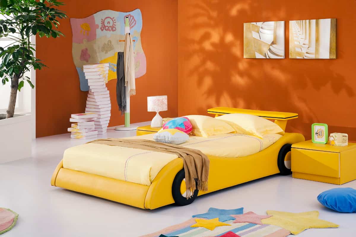 سرير السيارة للاطفال