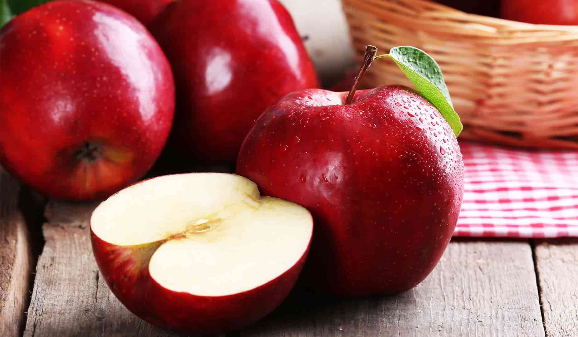 فوائد التفاح الاحمر