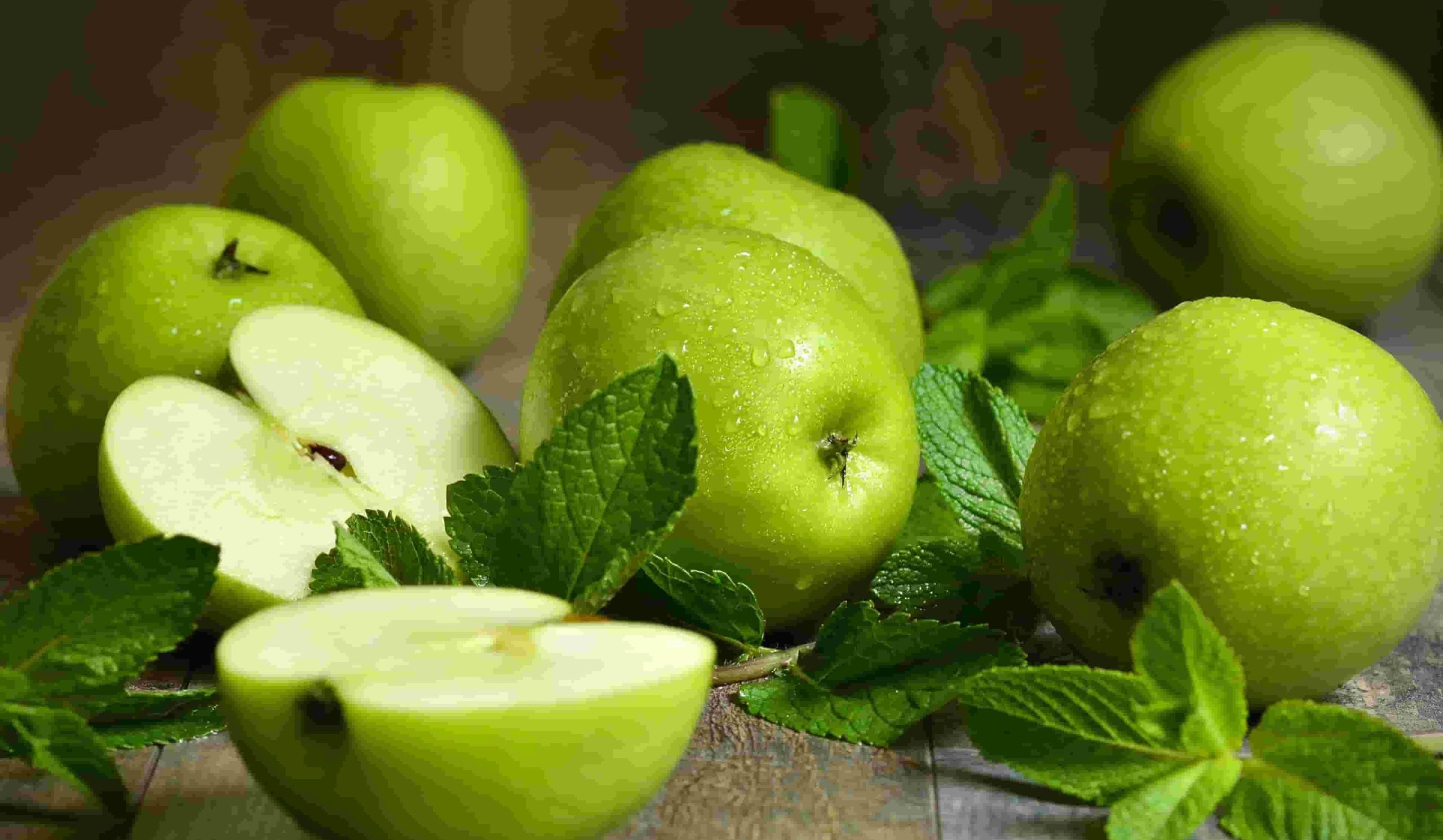 تجارة التفاح الأخضر
