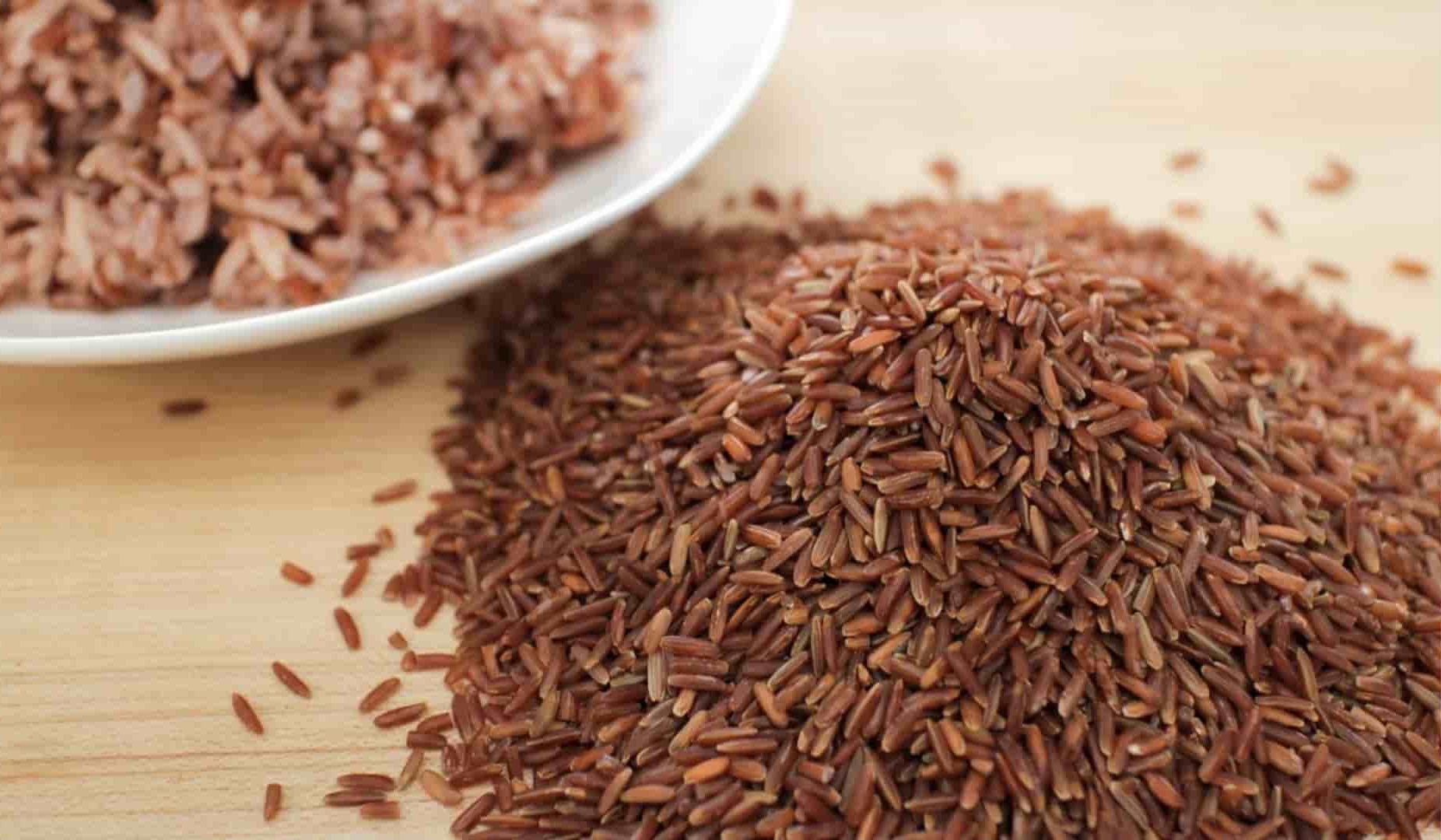 أنواع الأرز البني