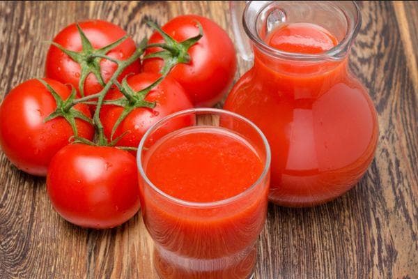 Tomatensaft ohne salz kaufen mit Fruchtfleisch zum Genießen