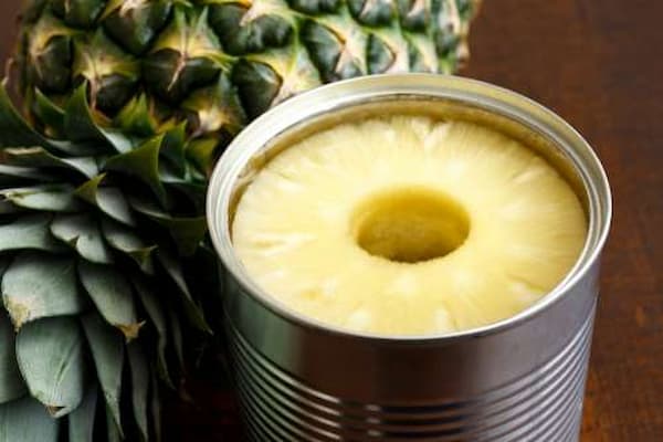 nährwerte für ananas dose leicht gezuckert sind hoch