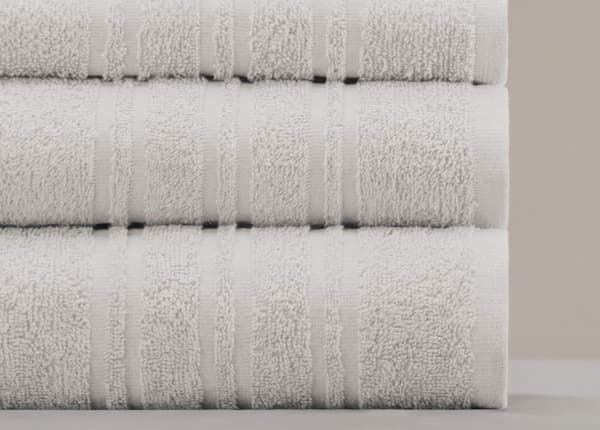 Handtuch Set Weiß Baumwolle Preis