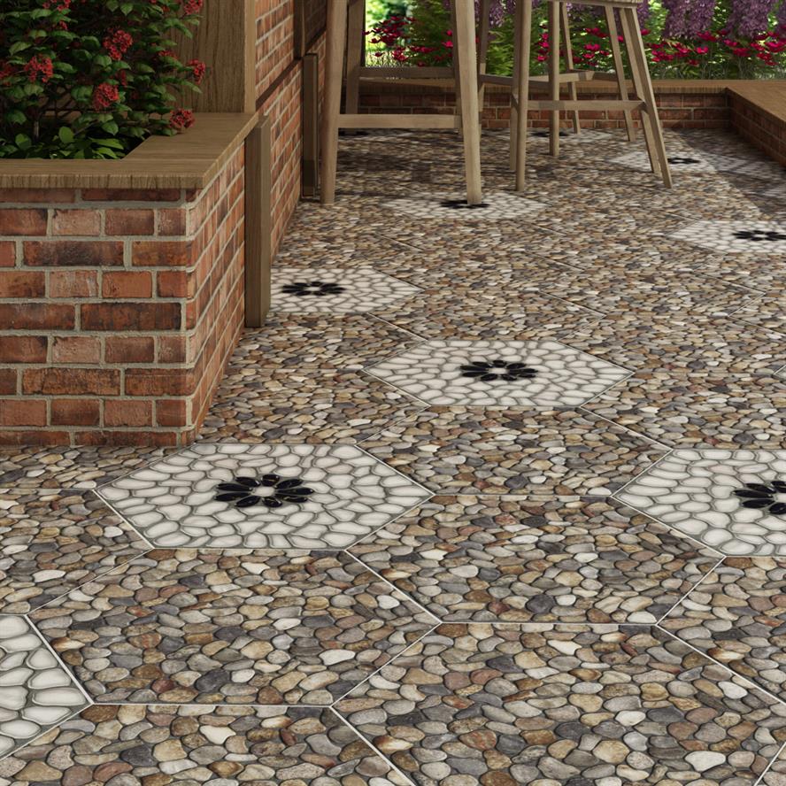 Buy the latest types of outdoor ceramic tiles