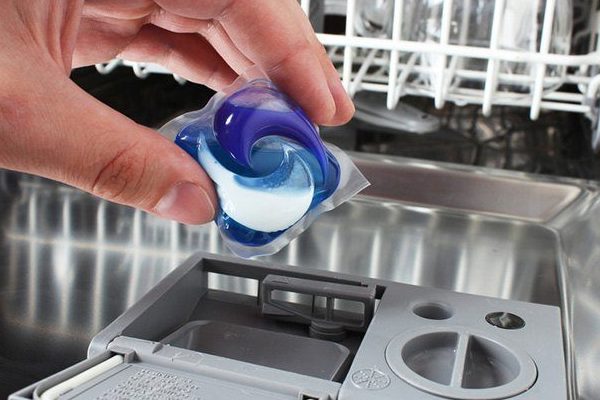 buy the latest types of dishwasher detergent in various sizes