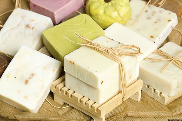 Buy and Current Sale Price of Organic Soap Loaf