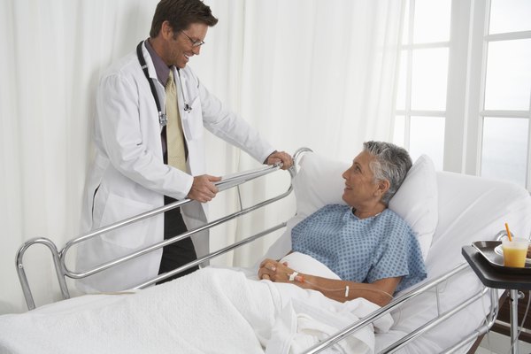 Guy in Hospital Bed or Old Man with Oxygen
