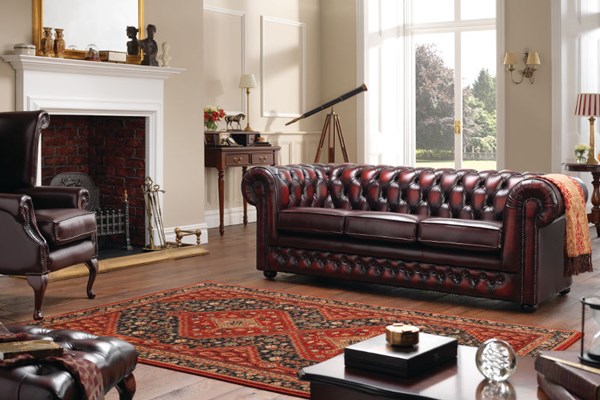 chesterfield sofa purchase price + sales in trade and export