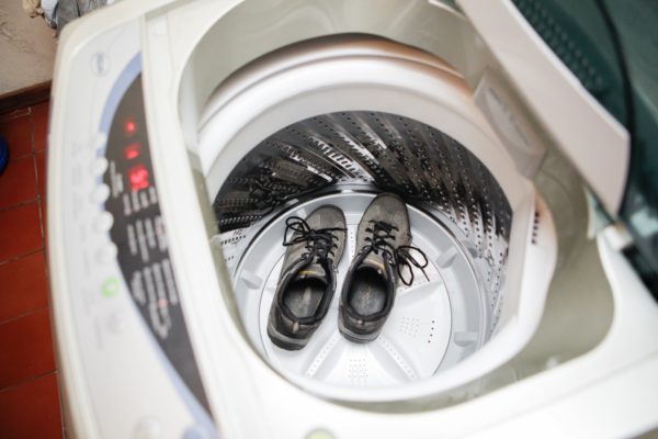 Washing Leather Shoes in the Washer