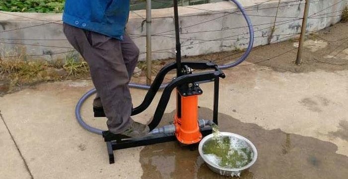 Foot Irrigation Pump Design House System + Buy