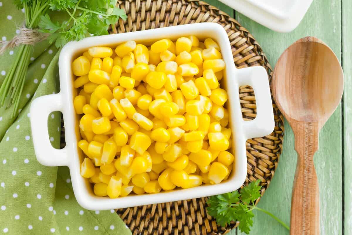 what is canned corn  + purchase price of canned corn