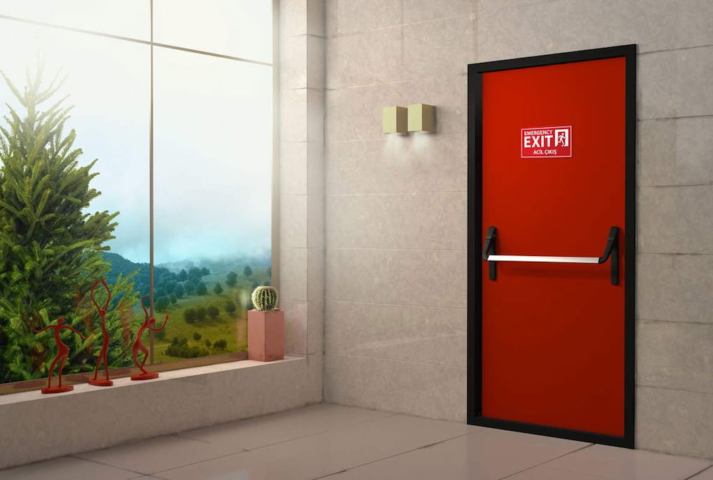 Introducing fire exit door + the best purchase price