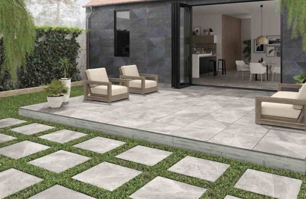 Maverick grey slab tiles perret + Best Buy Price