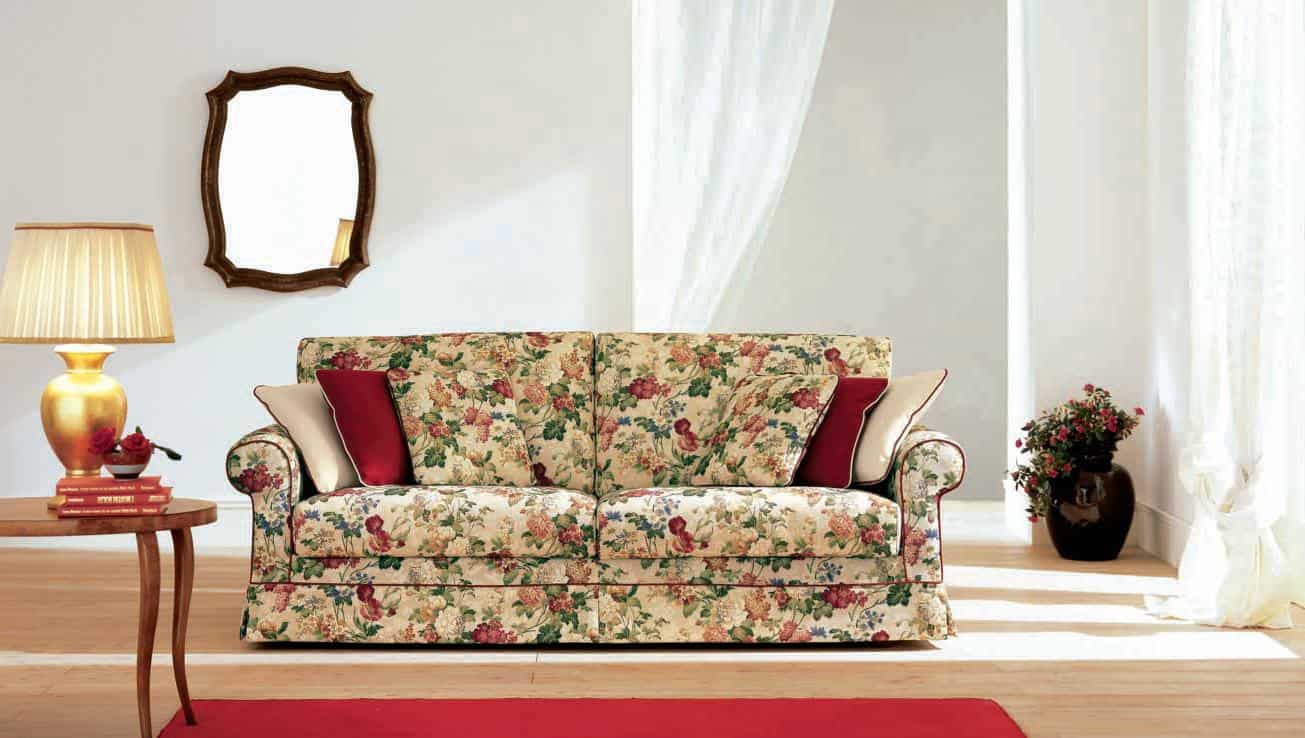 floral sofa fabric printed waterproof + Best Buy Price