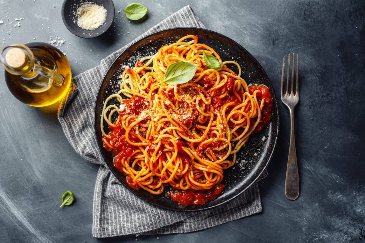 Bolognese spaghetti sauce with fresh tomatoes + Best Buy Price