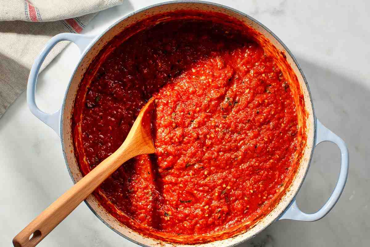 Browning tomato paste and cook recipe