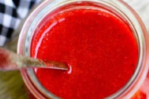 Thin Sauce Made From Fruit Puree + Buy