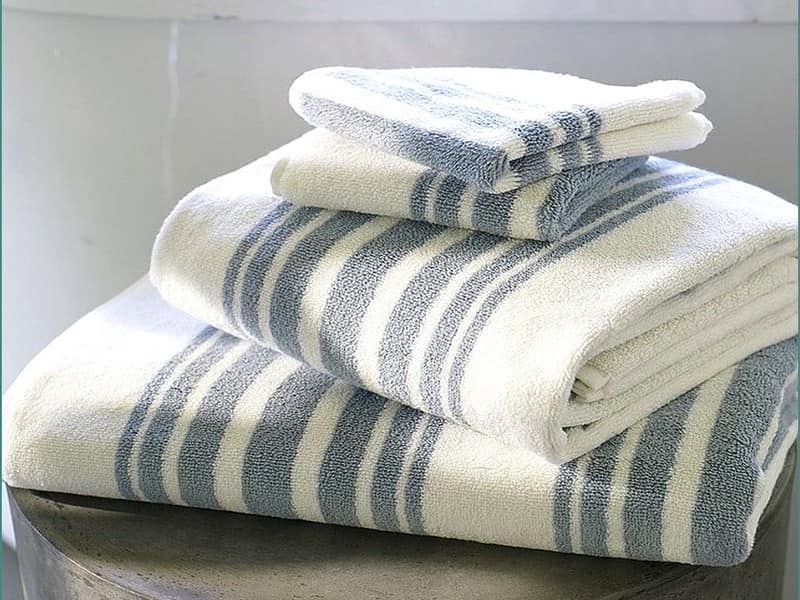 Production of bath towels