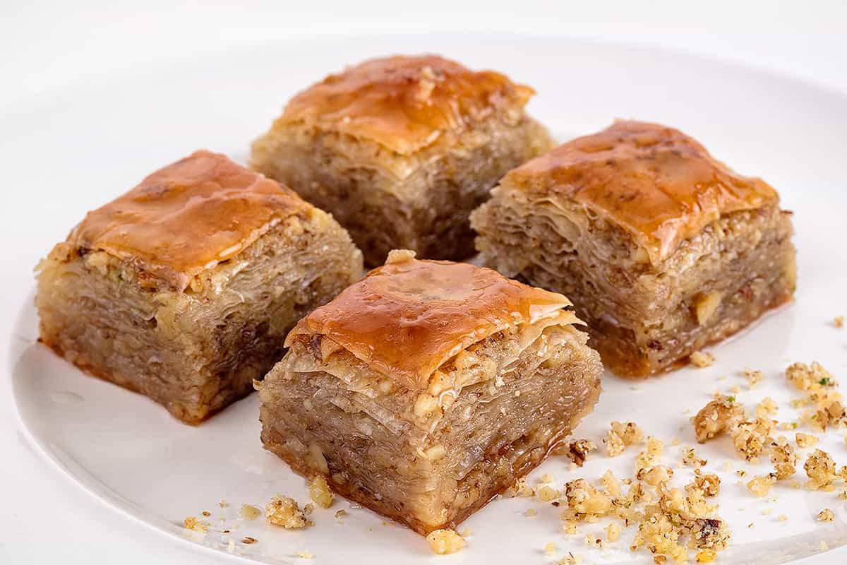 The Purchase Price of Baklava containing hazelnuts + Properties, Disadvantages And Advantages