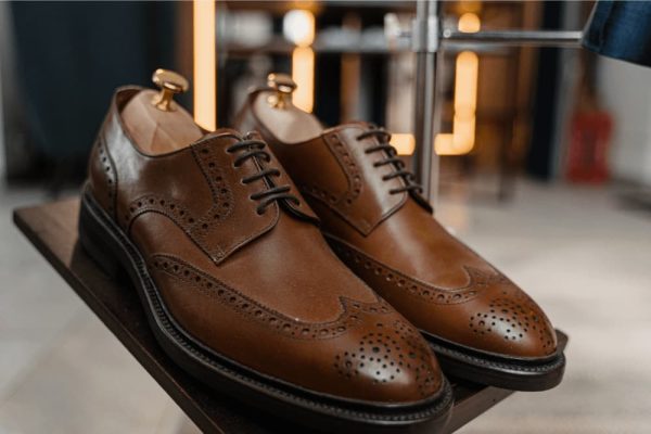Brown Brogues Shoes Purchase Price + Photo