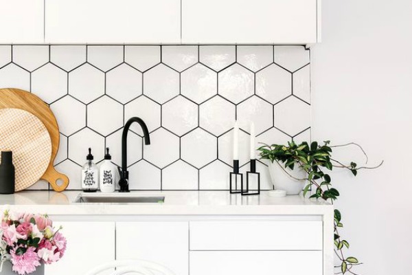 Price and Buy hexagon kitchen backsplash tiles + Cheap Sale