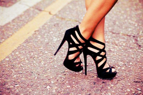 Purchase And Day Price of black high heel sandals