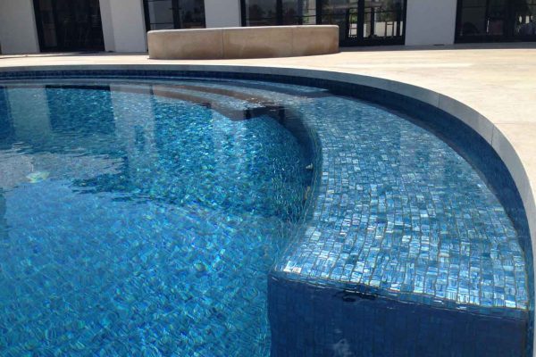 Glass Tile for Pool and Poolside Design + Best Buy Price