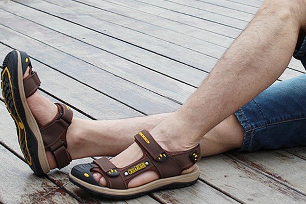Buy leather sandals wide fit + best price