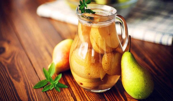 canning pears in light syrup recipe