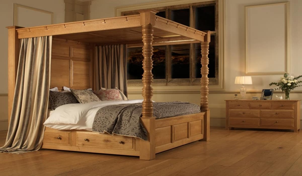 Introducing solid wood queen size bed + the best purchase price
