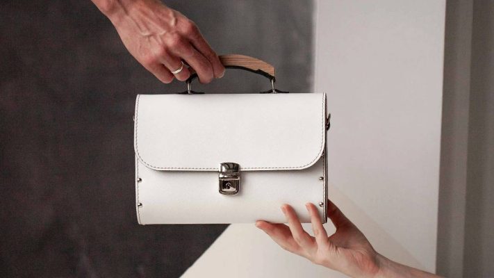 The Purchase Price of White Leather Bags + Training