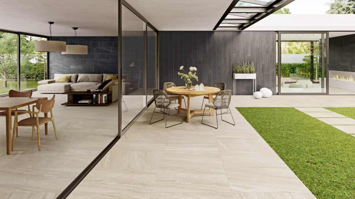 Porcelain outdoor tile flooring non-slip + Best Buy Price