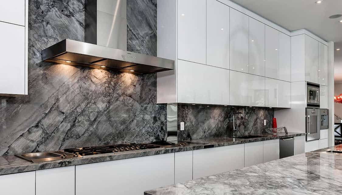 marble kitchen backsplash tile purchase price + quality test