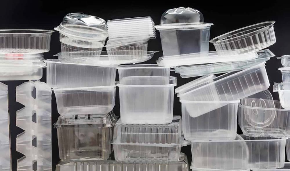 plastic disposable take-out containers clear