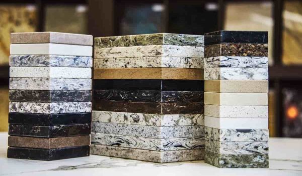 Selling types of granite with different colors