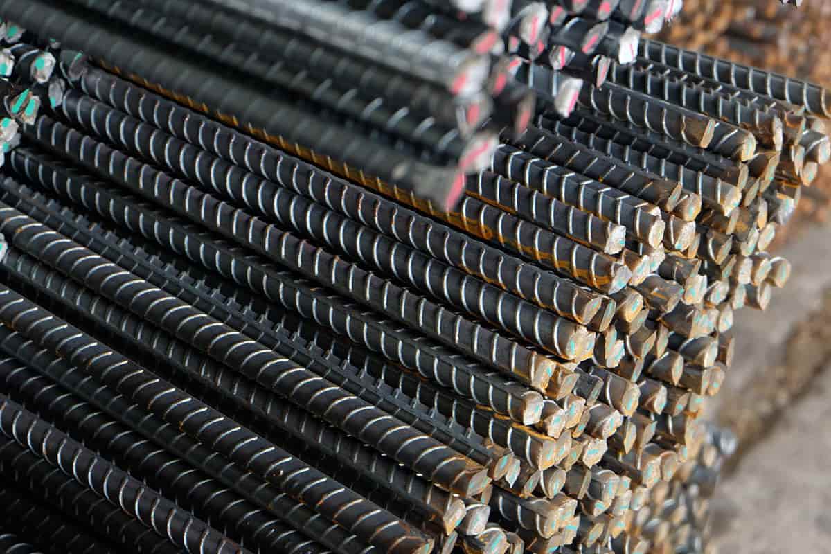 Purchase and price of types of steel rebar in construction