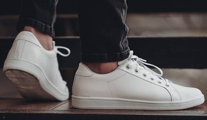 Introducing white platfoam sneakers  + the best purchase price