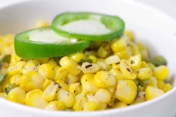 Canned corn with peppers baked | Buy at a Cheap Price