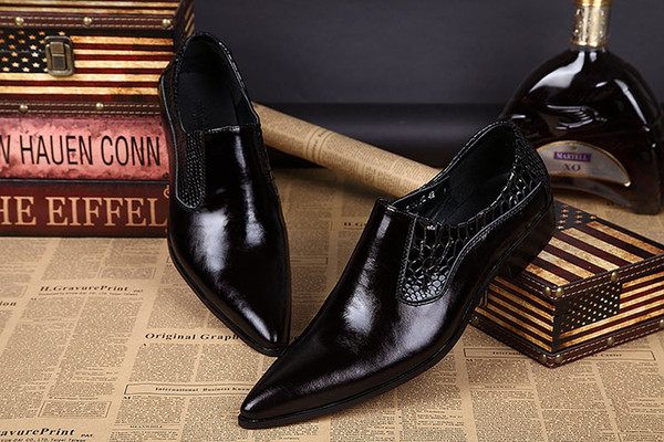 Black formal leather shoes + price