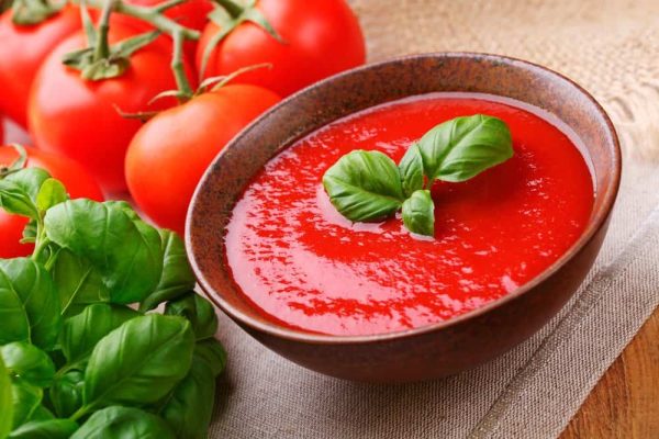 tomato puree business process production plan