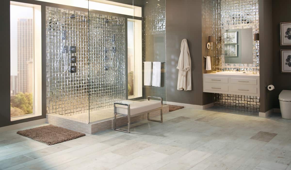 cheap glossy bathroom tiles purchase price + quality test