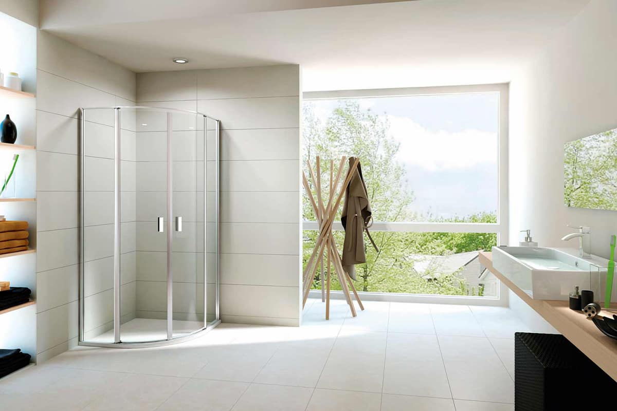 easy bathroom shower enclosure installation with manual