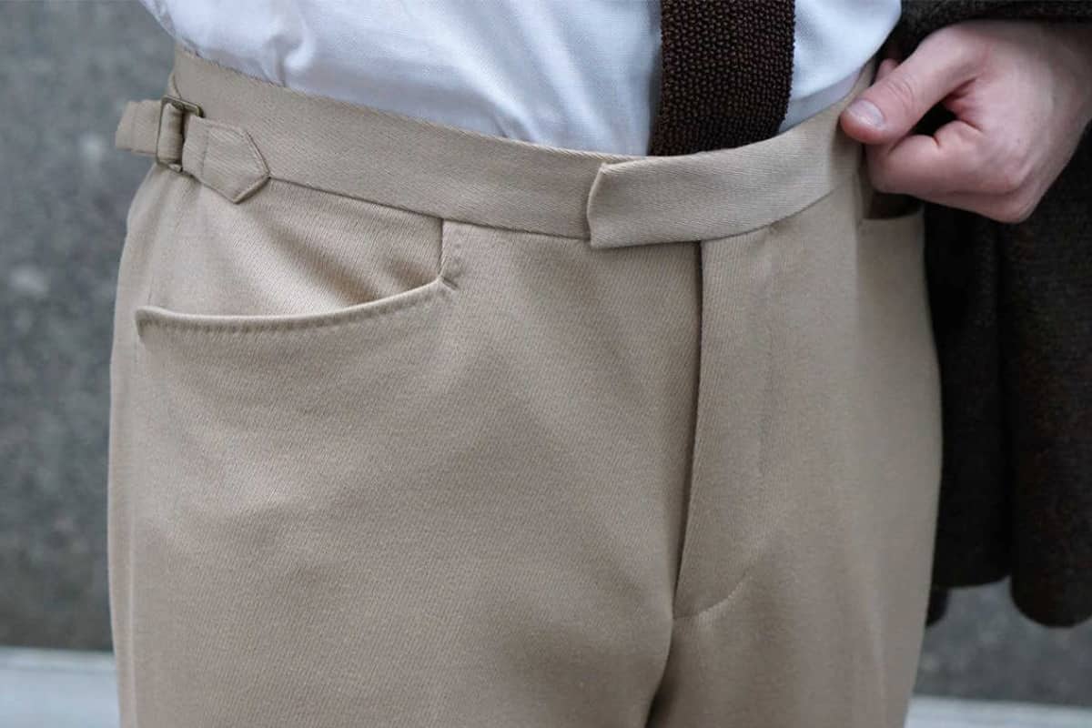 what is twill fabric in pants