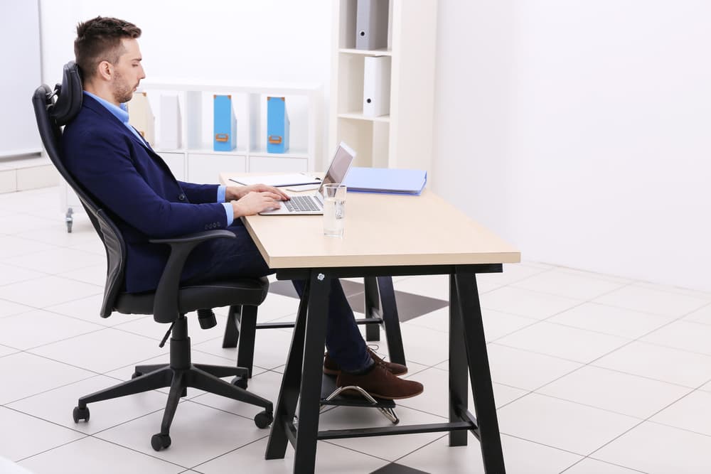 Adjustable tall standing desk chair + Best Buy Price